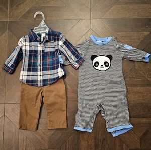 Gymboree & Old Navy baby boy clothes 3 to 6 months